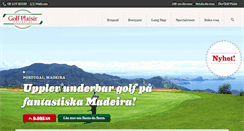 Desktop Screenshot of golfplaisir.se